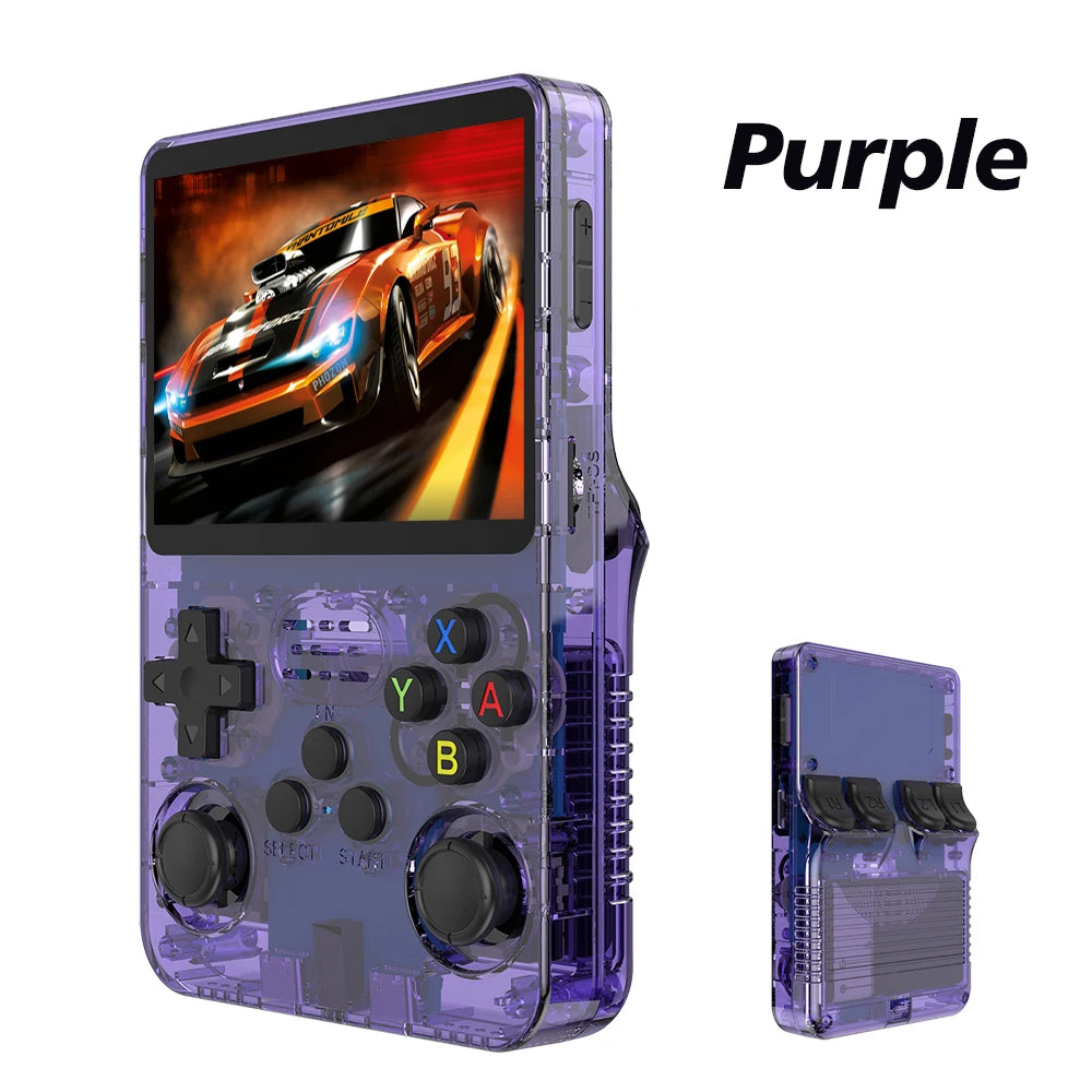 RetroBox - R36S Retro Handheld Video Game Console Linux System 3.5 Inch IPS Screen Portable Pocket Video Player R35S 64GB Games