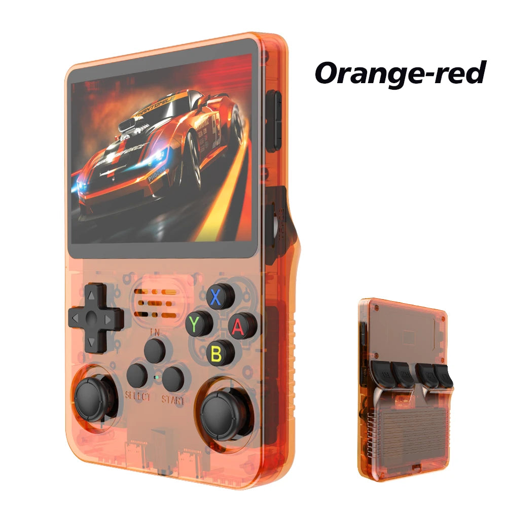RetroBox - R36S Retro Handheld Video Game Console Linux System 3.5 Inch IPS Screen Portable Pocket Video Player R35S 64GB Games