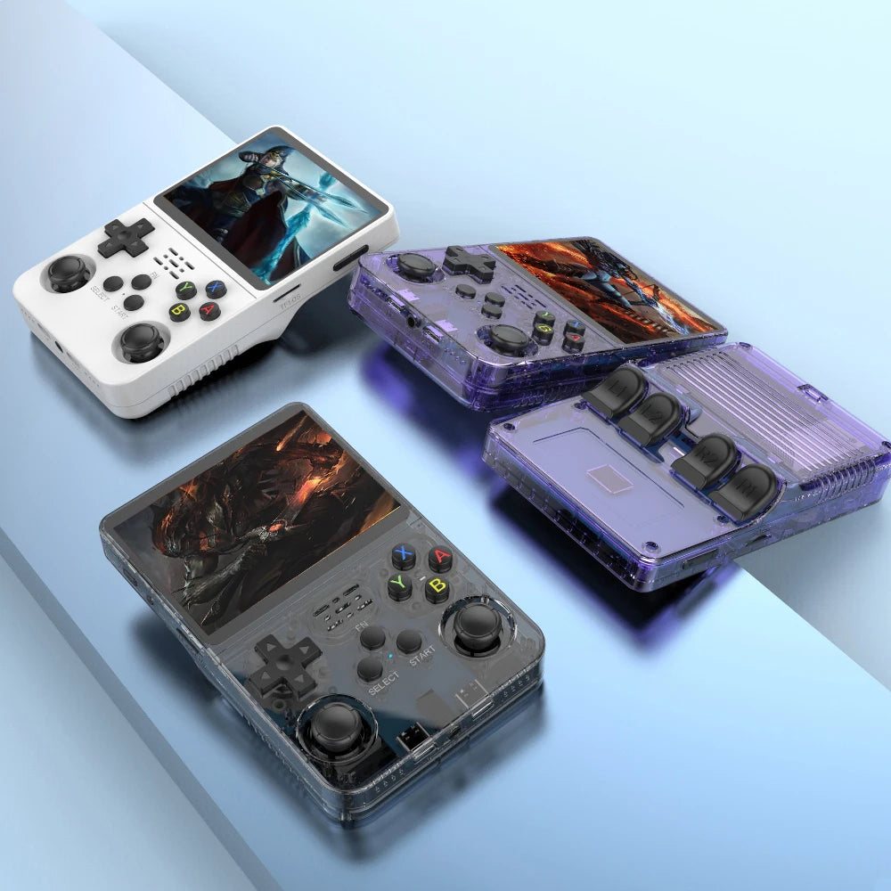 RetroBox - R36S Retro Handheld Video Game Console Linux System 3.5 Inch IPS Screen Portable Pocket Video Player R35S 64GB Games