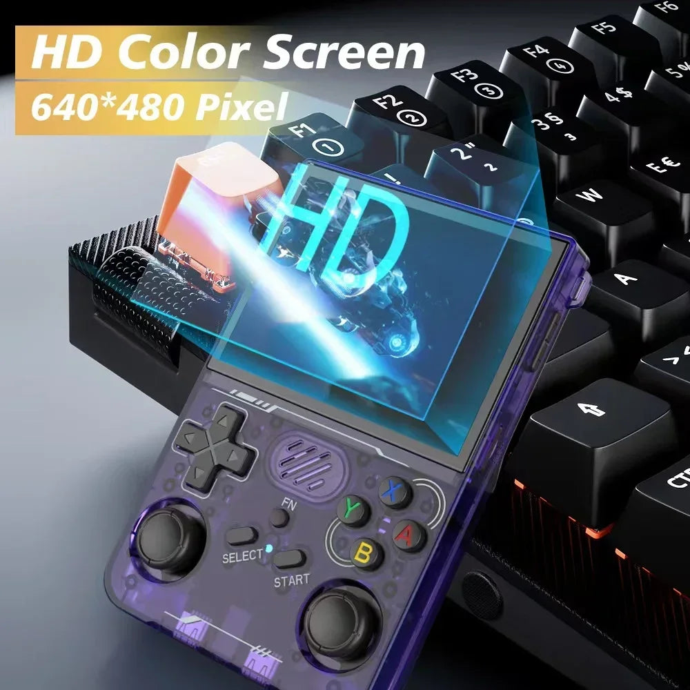 Retro R36XX Handheld Game Console 15000+ Games Built-In Wifi Retro Gaming, Open Source System (2025 New Version)