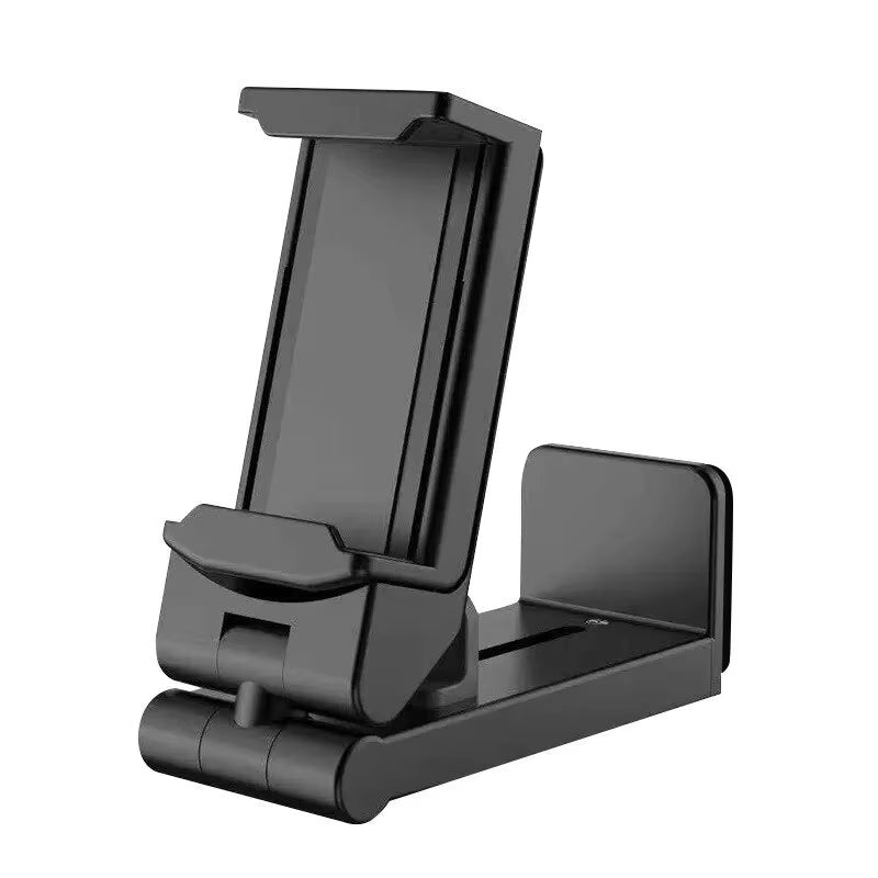 ClipGo - Airplane Phone Holder Stand Cell Mobile Portable Travel Mount Desk Flight Foldable Rotatable Selfie Holding Train Seat Support