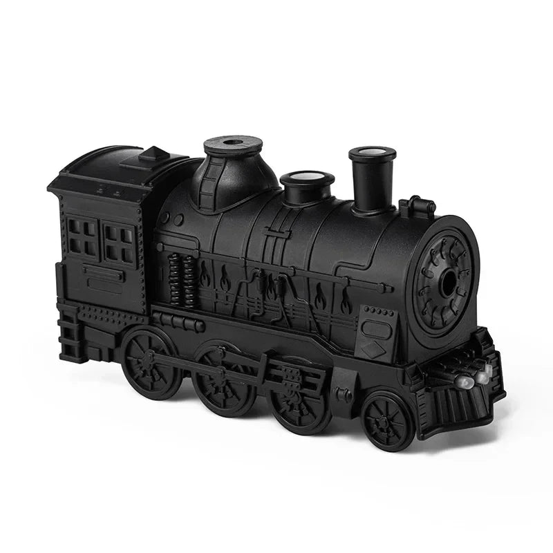 MisTrain - Mini Train Shape Aromatherapy Essential Oil Diffuser Ultrasonic Cool Mist Air Humidifier with LED Lamp Atomizer