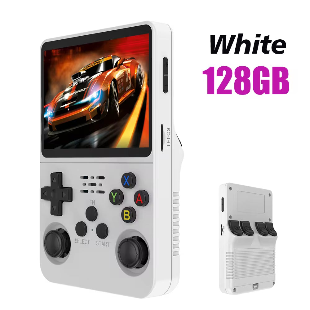 RetroBox - R36S Retro Handheld Video Game Console Linux System 3.5 Inch IPS Screen Portable Pocket Video Player R35S 64GB Games