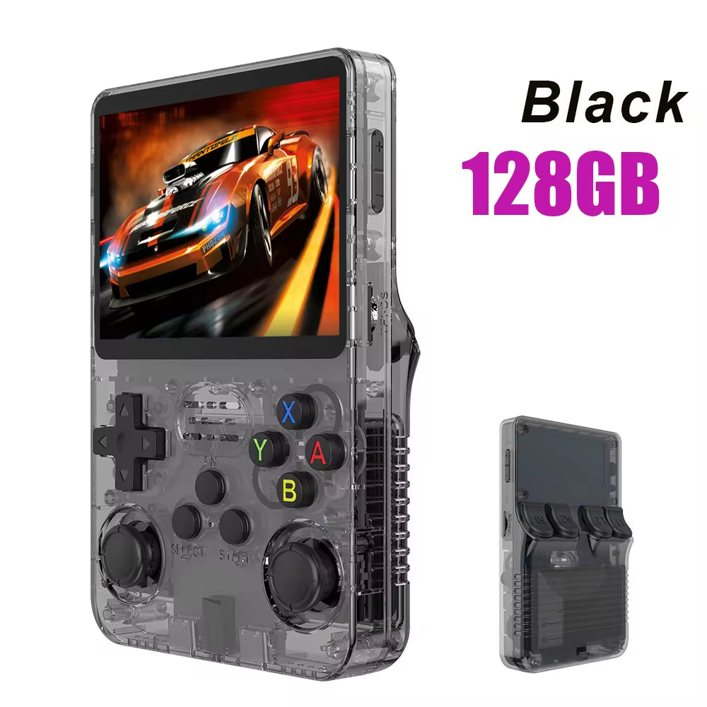 RetroBox - R36S Retro Handheld Video Game Console Linux System 3.5 Inch IPS Screen Portable Pocket Video Player R35S 64GB Games