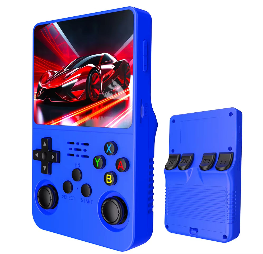 RetroBox - R36S Retro Handheld Video Game Console Linux System 3.5 Inch IPS Screen Portable Pocket Video Player R35S 64GB Games