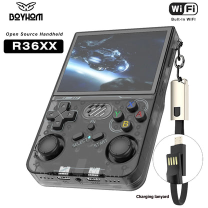 Retro R36XX Handheld Game Console 15000+ Games Built-In Wifi Retro Gaming, Open Source System (2025 New Version)